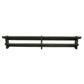 Black Mazona Crewe inner grate bar in white background