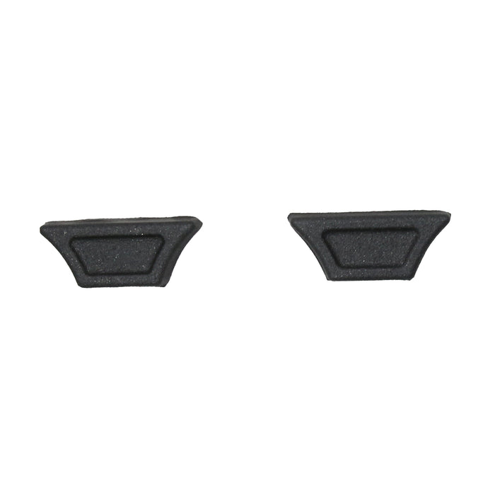 black Mazona Eco Albourne air control knobs in white background
