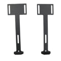 black Mazona Eco Albourne air slider plates in white background