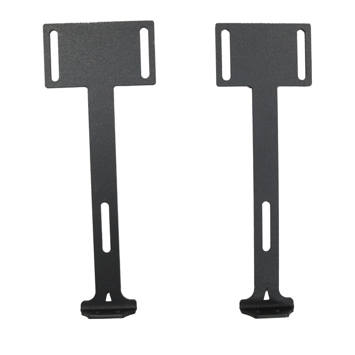 black Mazona Eco Albourne air slider plates in white background