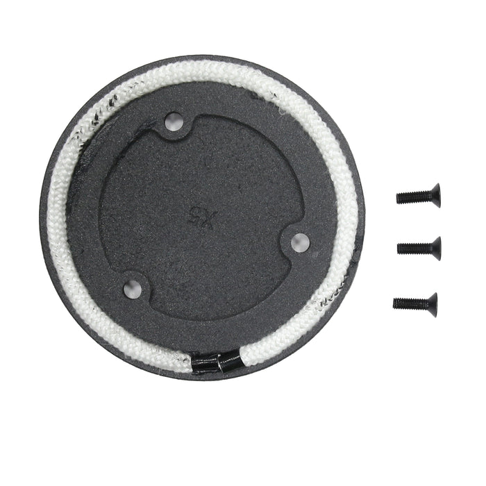 black Mazona Eco Albourne Blanking Plate in white background