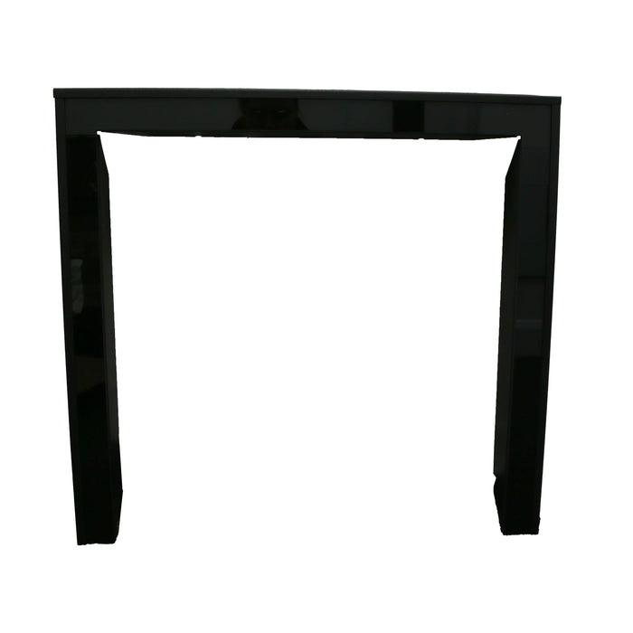 glass frame for electric fire