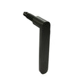 Black Mazona Heatwave door handle in white background