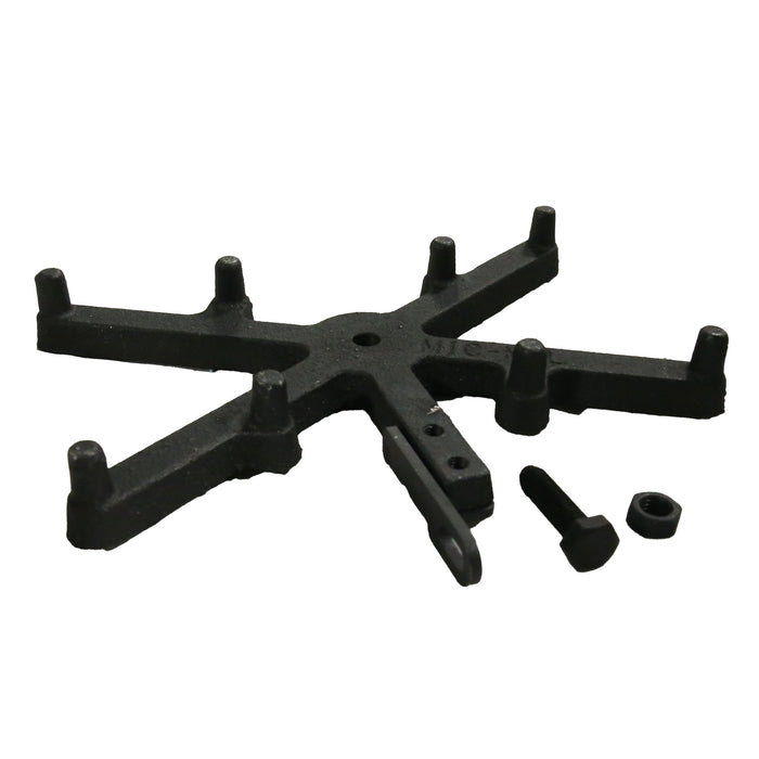 Black Mazona Heatwave inner bottom grate in white background