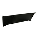 Black Mazona Heatwave upper steel baffle plate in white background