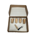 Mazona Heatwave Bioethanol Wooden Accessories Kit in box on white background