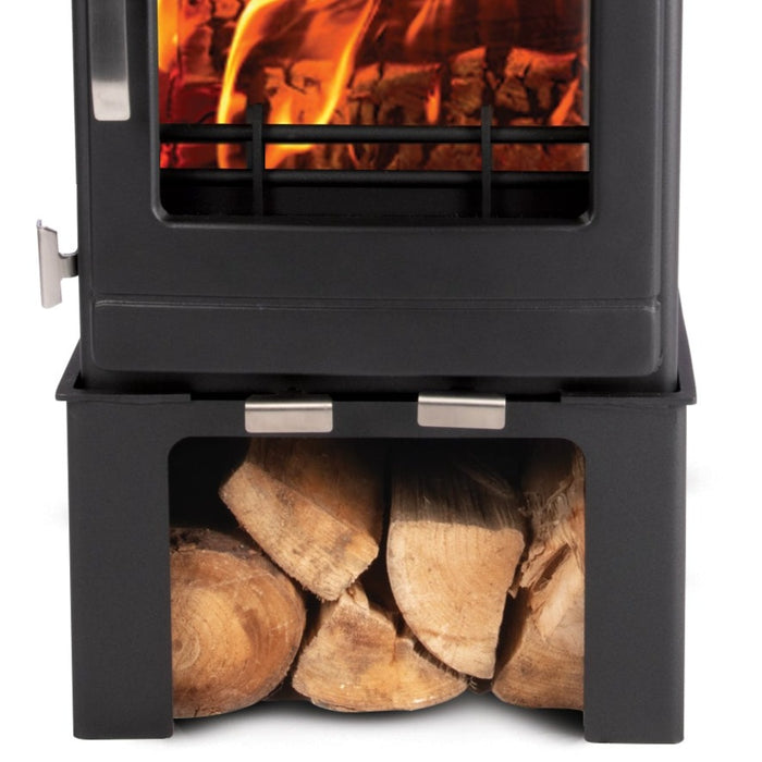 Log Store To Suit Mazona Ripley 5kW Stove on white background