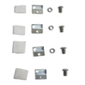 glass clip set for multifuel stove