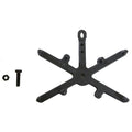 Riddle Grate for multifuel stove on white background
