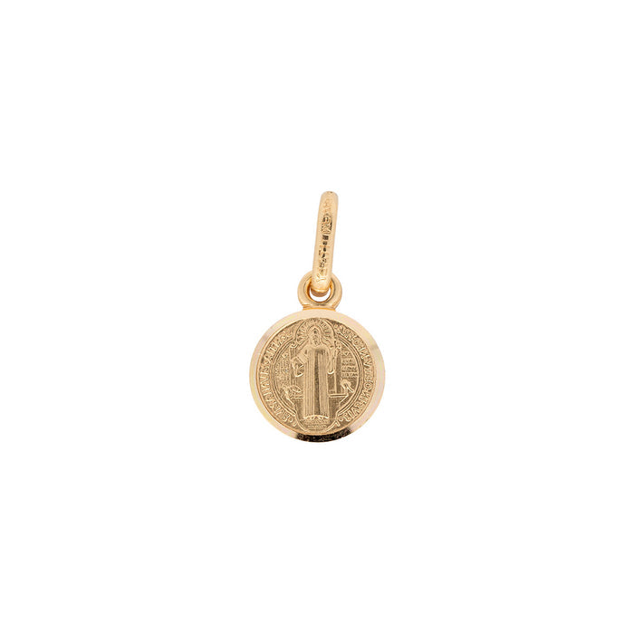 Medalla San Benito 0.9cm - Eternity Diamonds