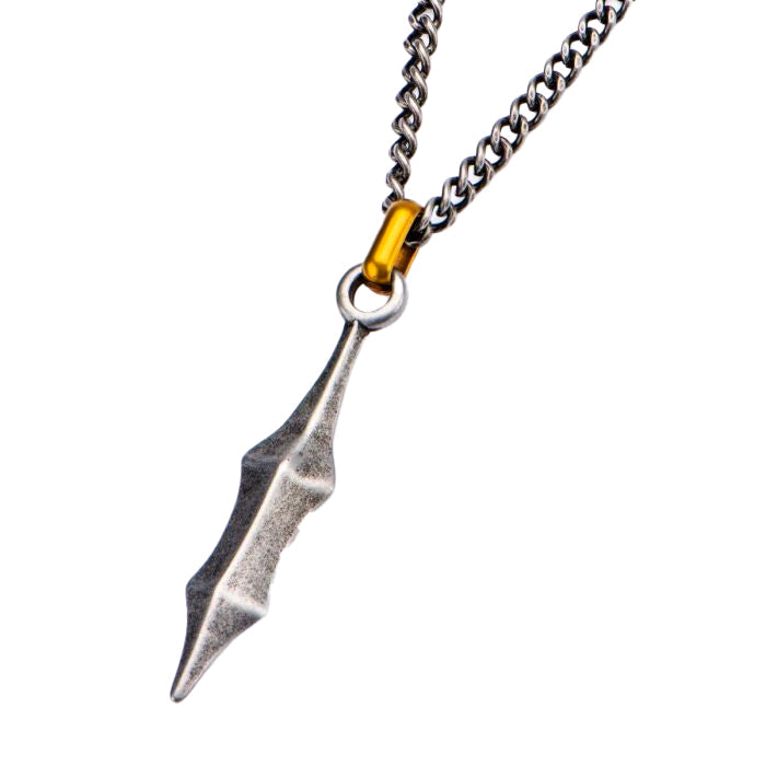 Medieval Blade Pendant Inox - Eternity Diamonds