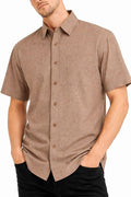 Melange Short Sleeve Shirt
