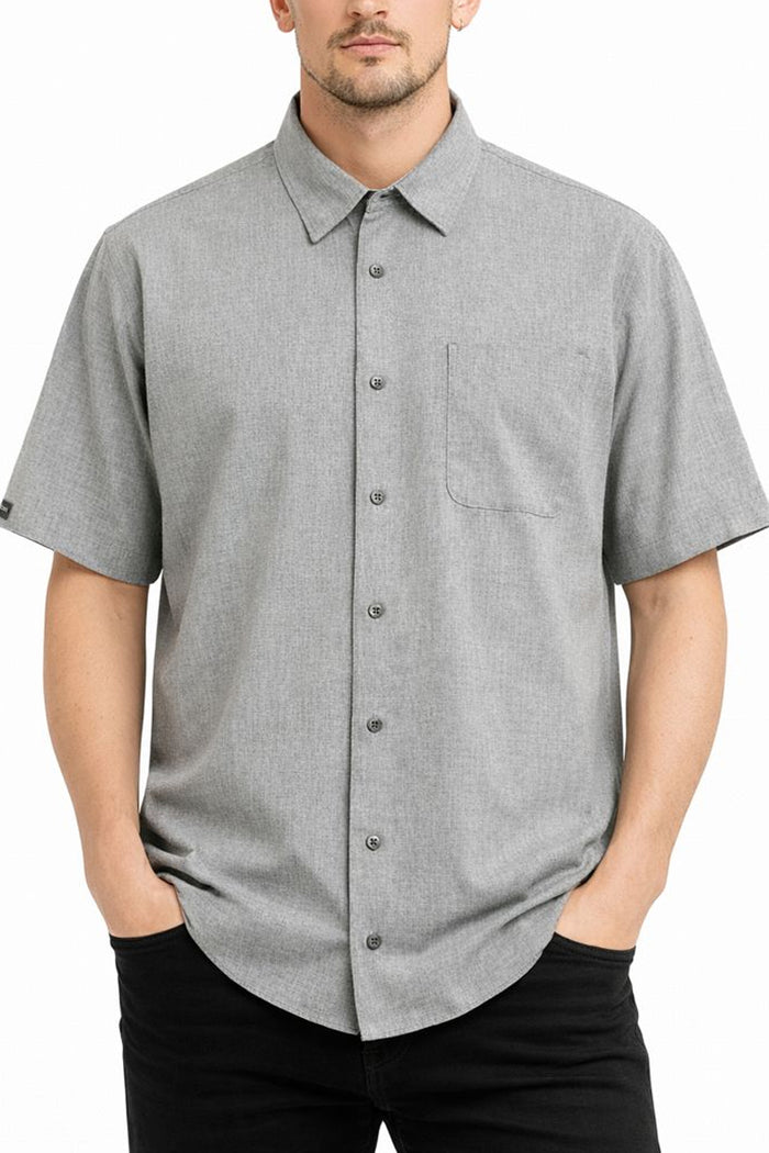 Melange Short Sleeve Shirt