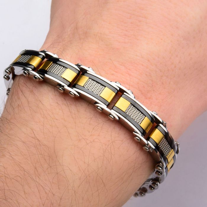 Mesh Reversible Bracelet - Eternity Diamonds