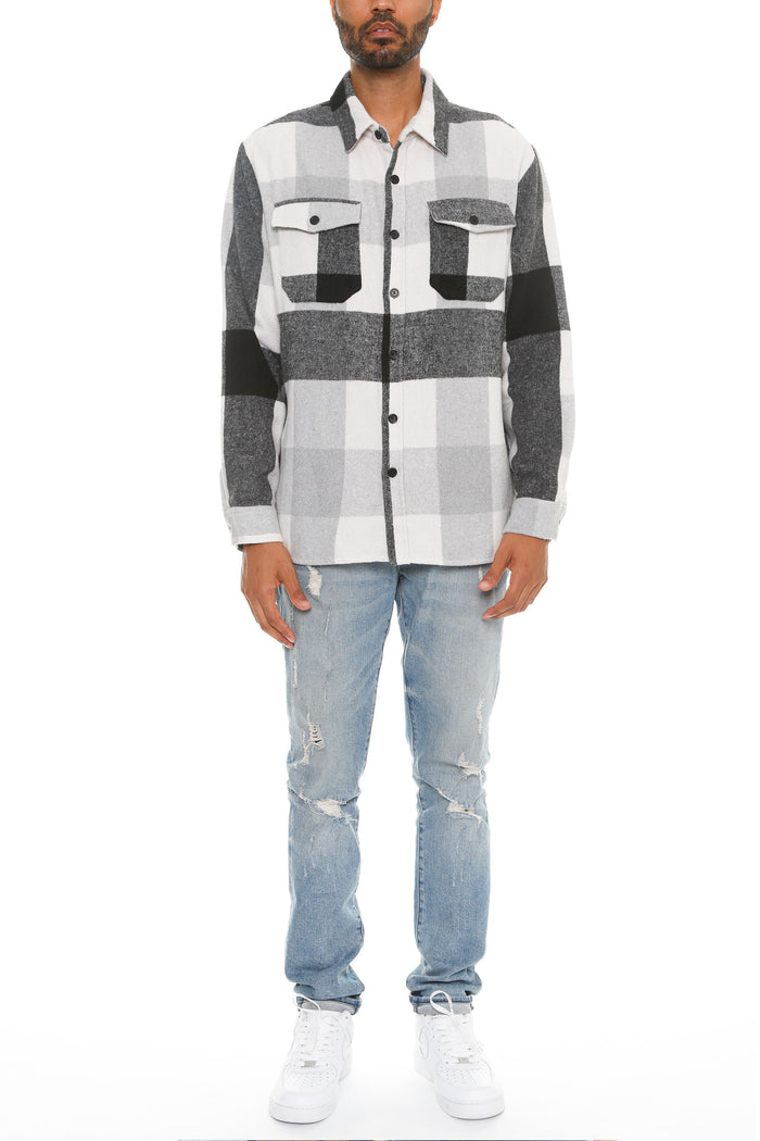 Millikan Soft Flannel Shacket
