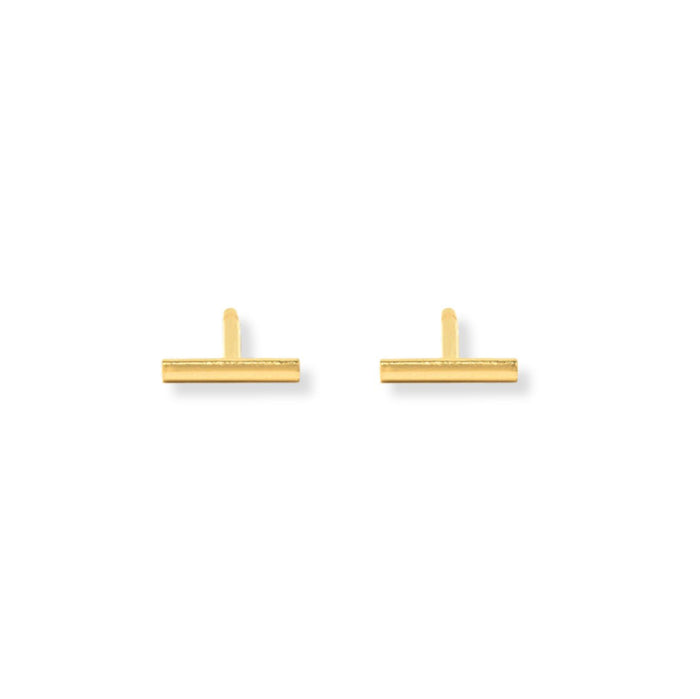 Short Bar Earring Studs - Le Serey