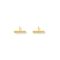 Short Bar Earring Studs - Le Serey