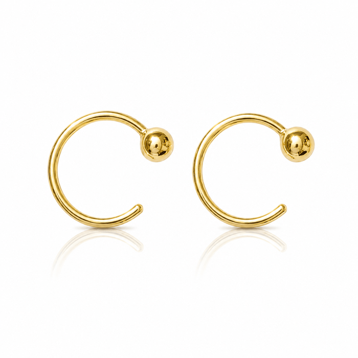 Open Hoop Earrings