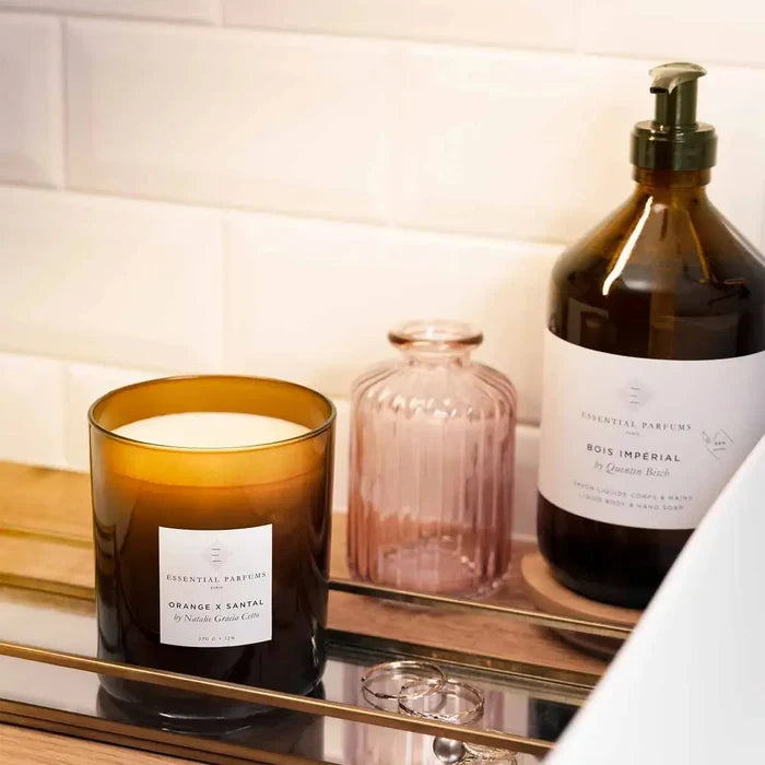 Orange X Santal candela profumata - Candela - ESSENTIAL PARFUMS - Alla Violetta Boutique