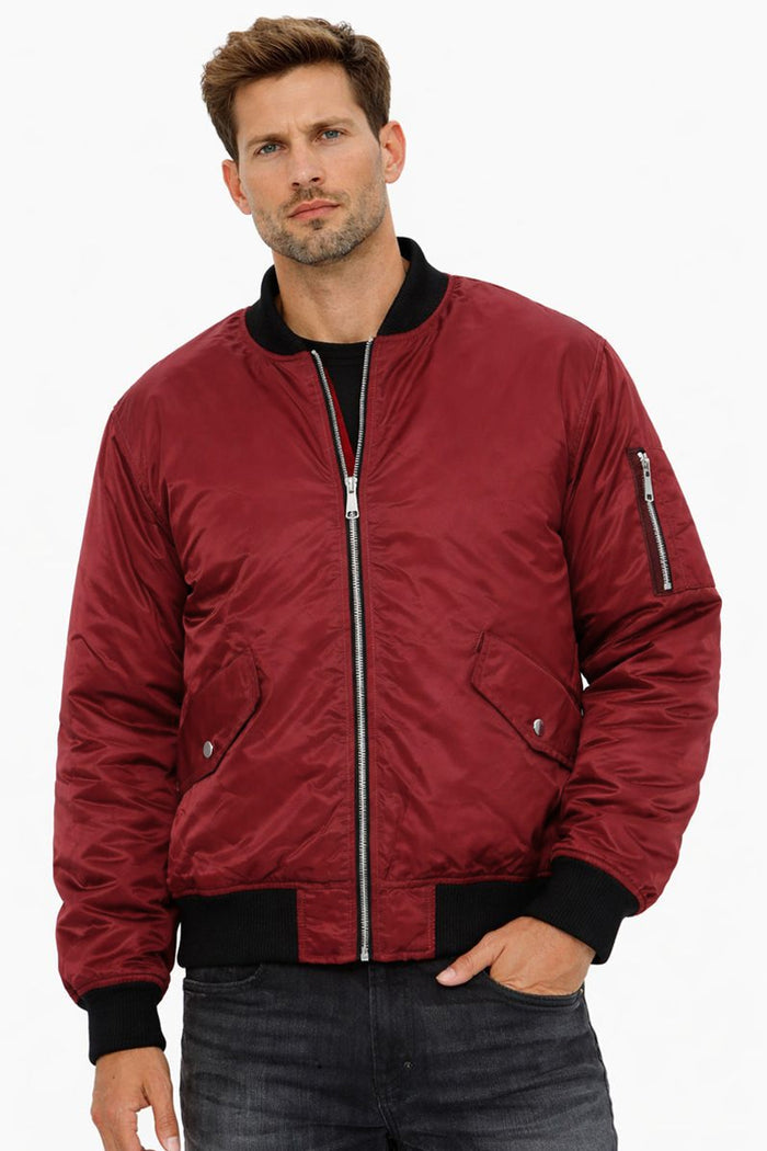 Padded Bomber Jacket