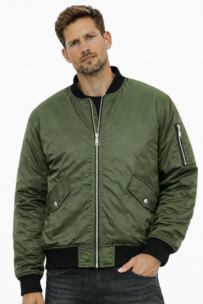 Padded Bomber Jacket