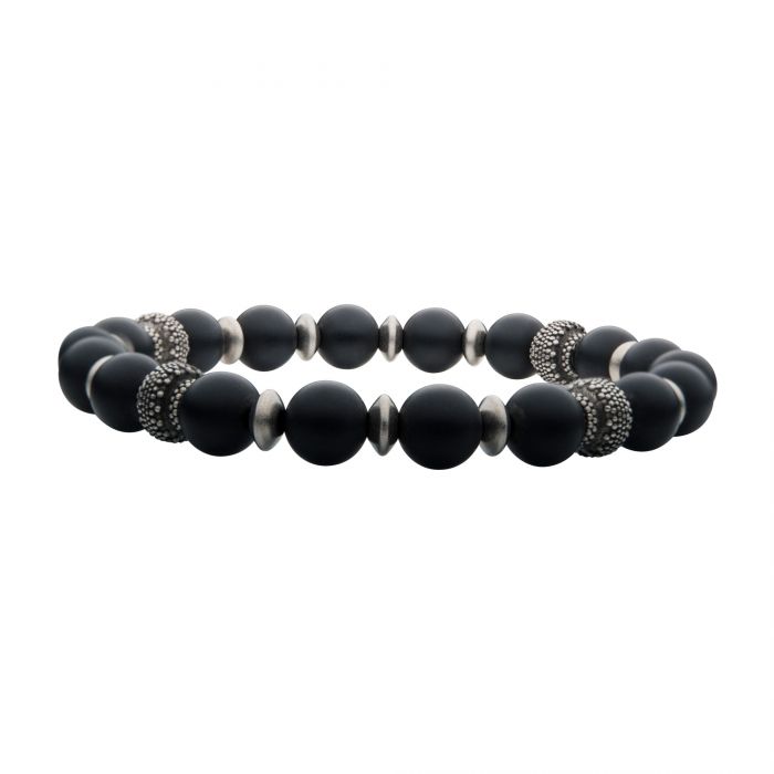 Pulsera agata caballero
