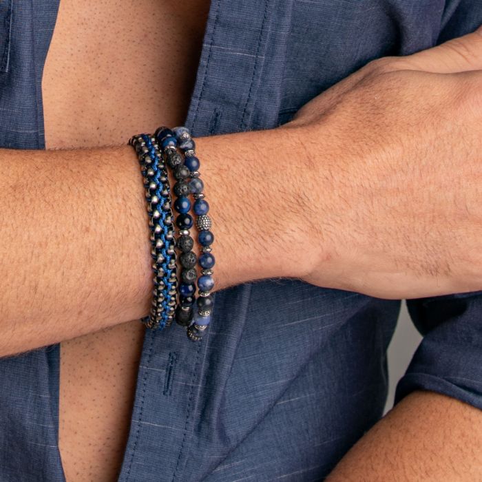 Pulsera sodalita azul
