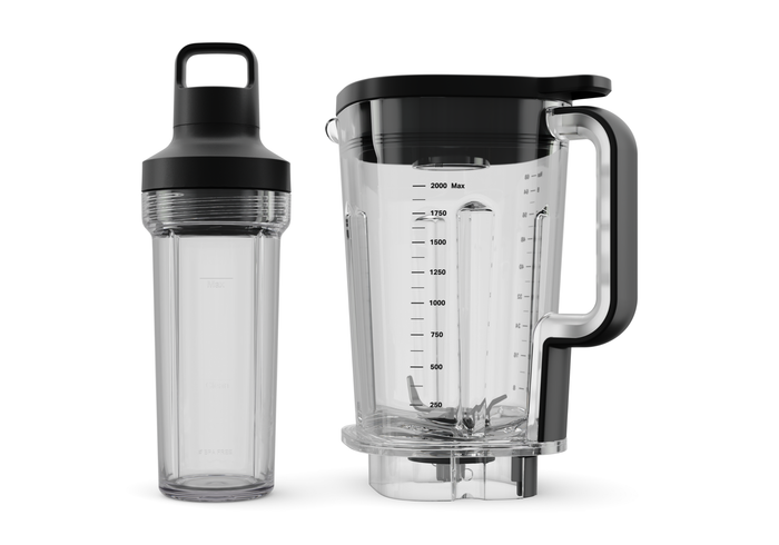Pure Power Blender with a Personal Blending Jar