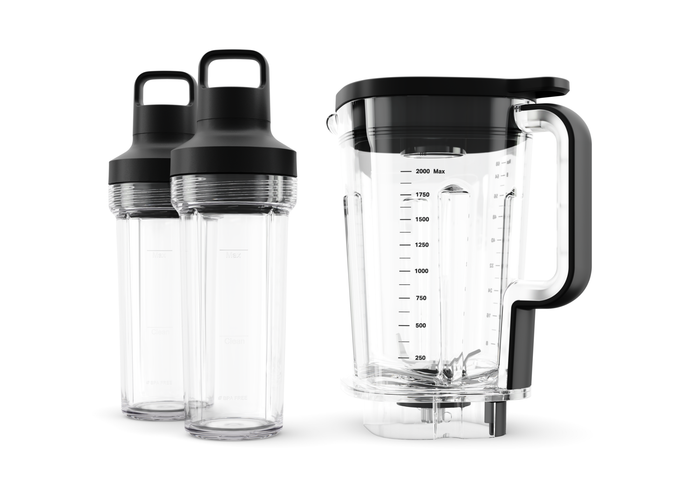 Pure Power Blender with Two Personal Blending Jars