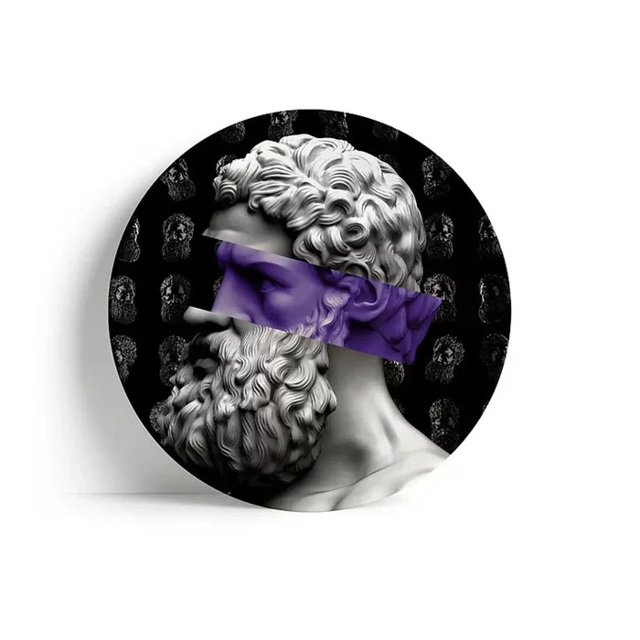 Purple piatto ceramica Yusufy - piatti - YUSUFY - Alla Violetta Boutique