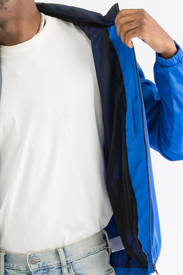 Reflective Zipper Windbreaker