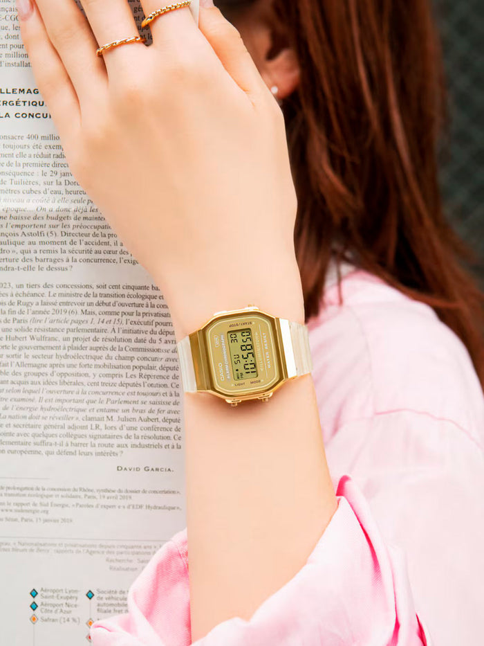 Reloj Casio A168XESG-9A - Eternity Diamonds