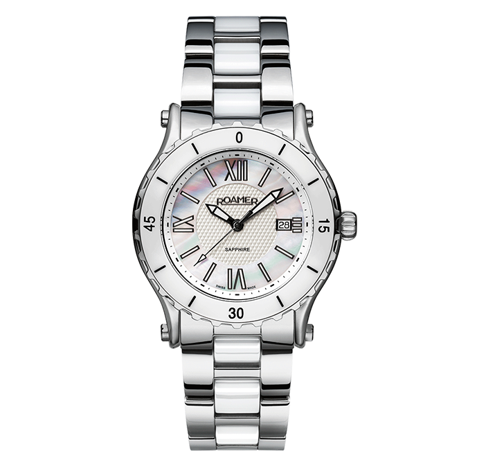 Reloj Roamer Ceraline Pure (942980 41 23 90) - Eternity Diamonds