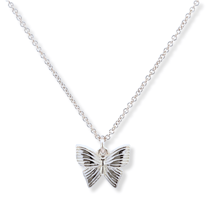 Reversible Butterfly Necklace - Le Serey