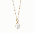Reversible Mother of Pearl Necklace