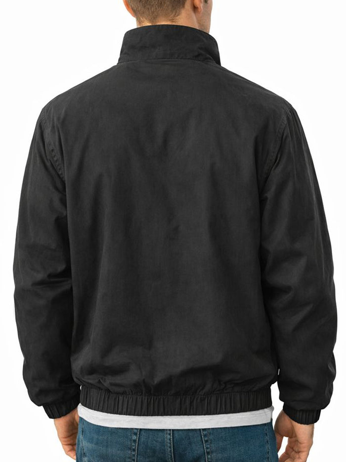 Ribstop Nylon Full Zip Windbreaker