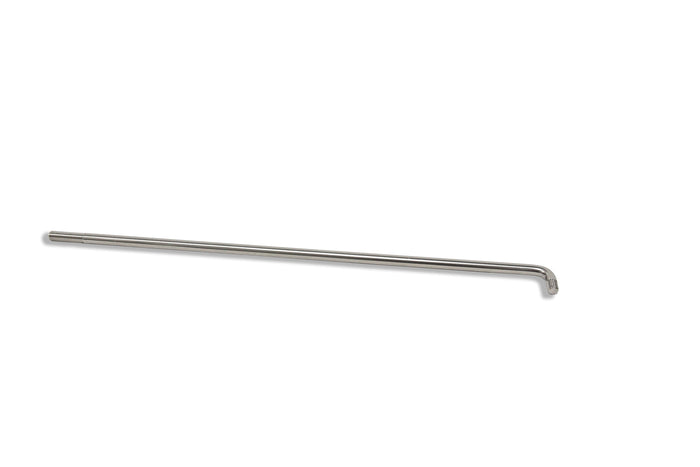 Riddling Bar for a multifuel burning stove on a white background