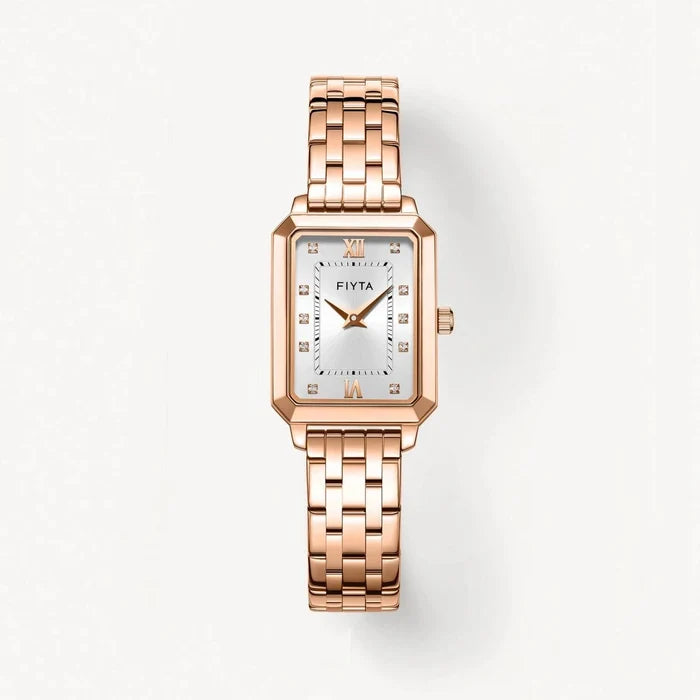 White Dial / Rose Gold Strap / Stainless steel (DL21007.PWP)
