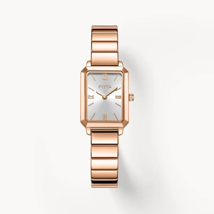 White Dial / Rose Gold Strap / Stainless steel (DL21013.PWP)
