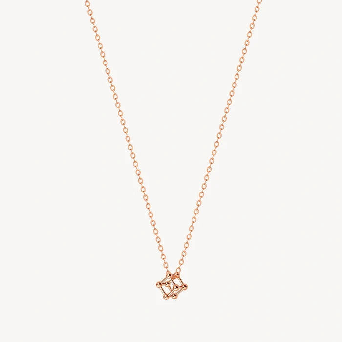 Rose-Gold Magic Cube Necklace - FIYTA