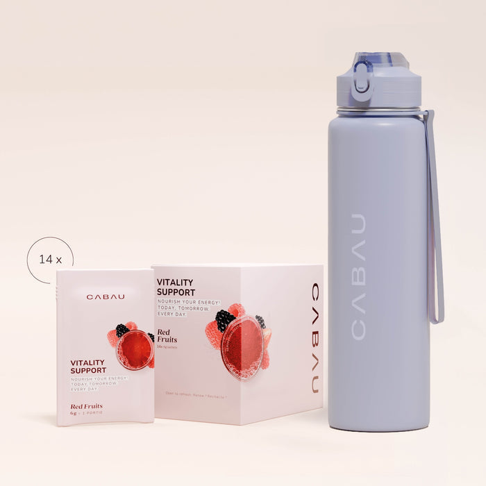 Self-Care Sips + Stainless Steel Bottle Bundle