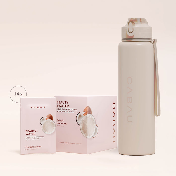 Self-Care Sips + Stainless Steel Bottle Bundle