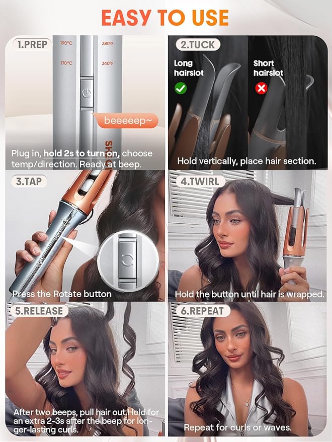 SHEGLAM HAIR Curler One-Touch Instant Curler