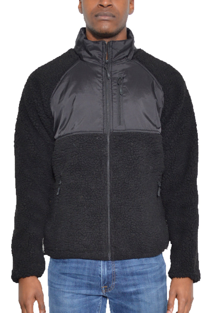 Sherpa Fleece Zip Up