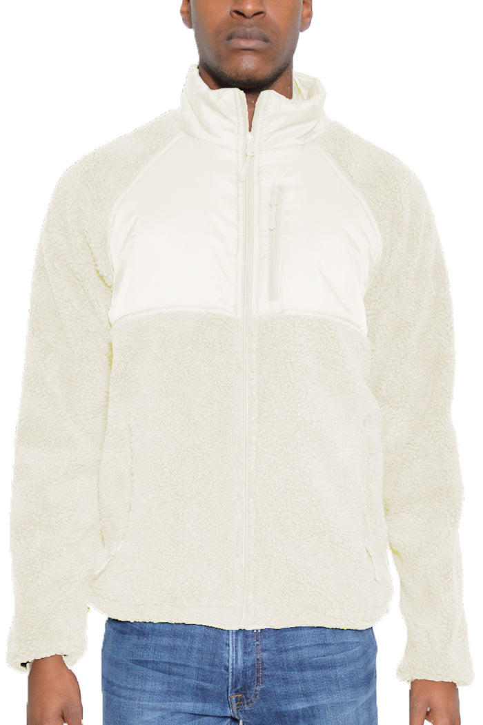 Sherpa Fleece Zip Up