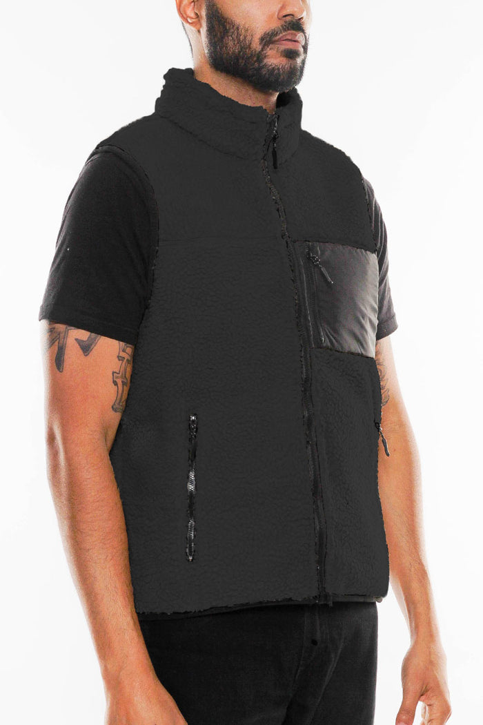 Sherpa Full Zip Vest