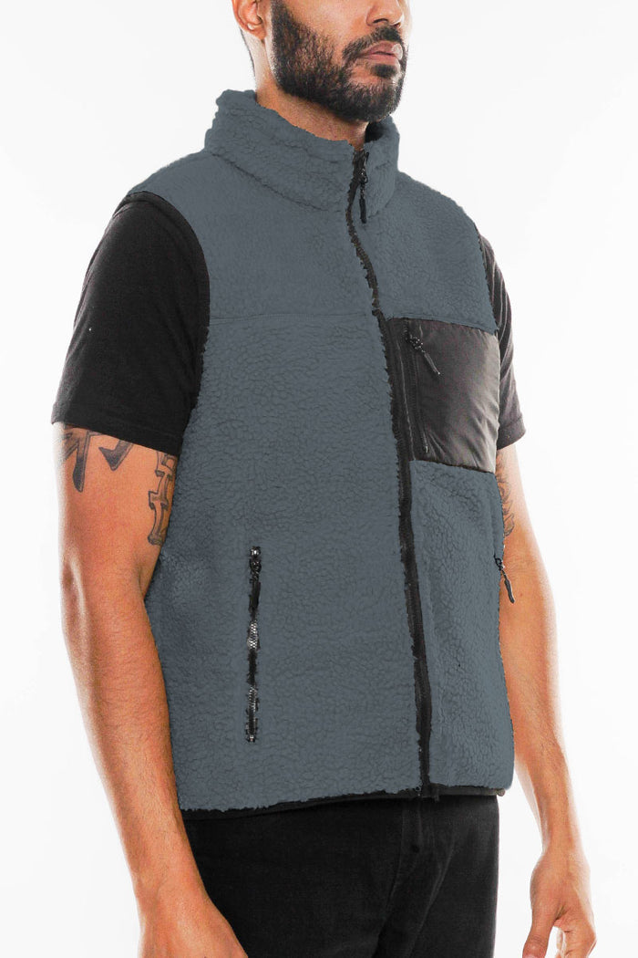 Sherpa Full Zip Vest