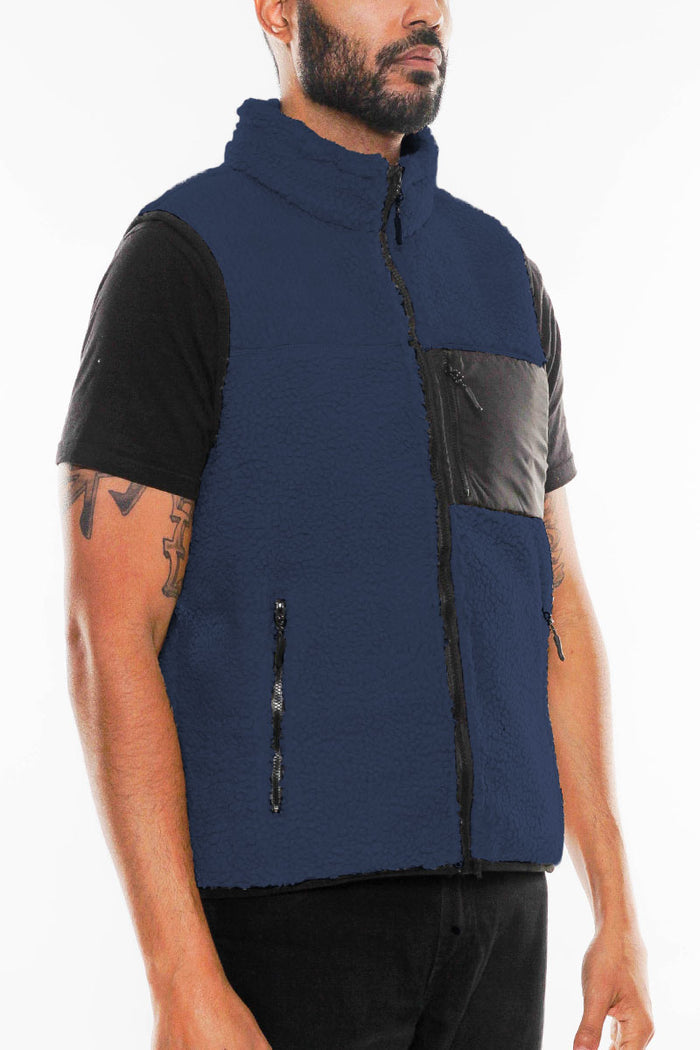 Sherpa Full Zip Vest