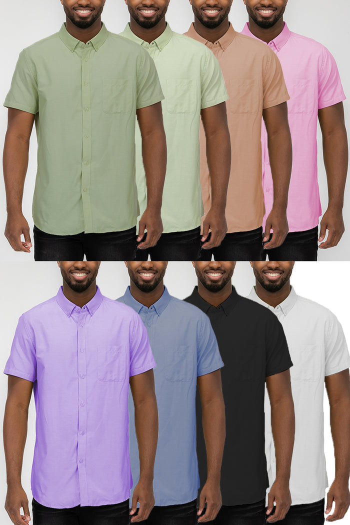 Signature Classic Single Pocket Button Down