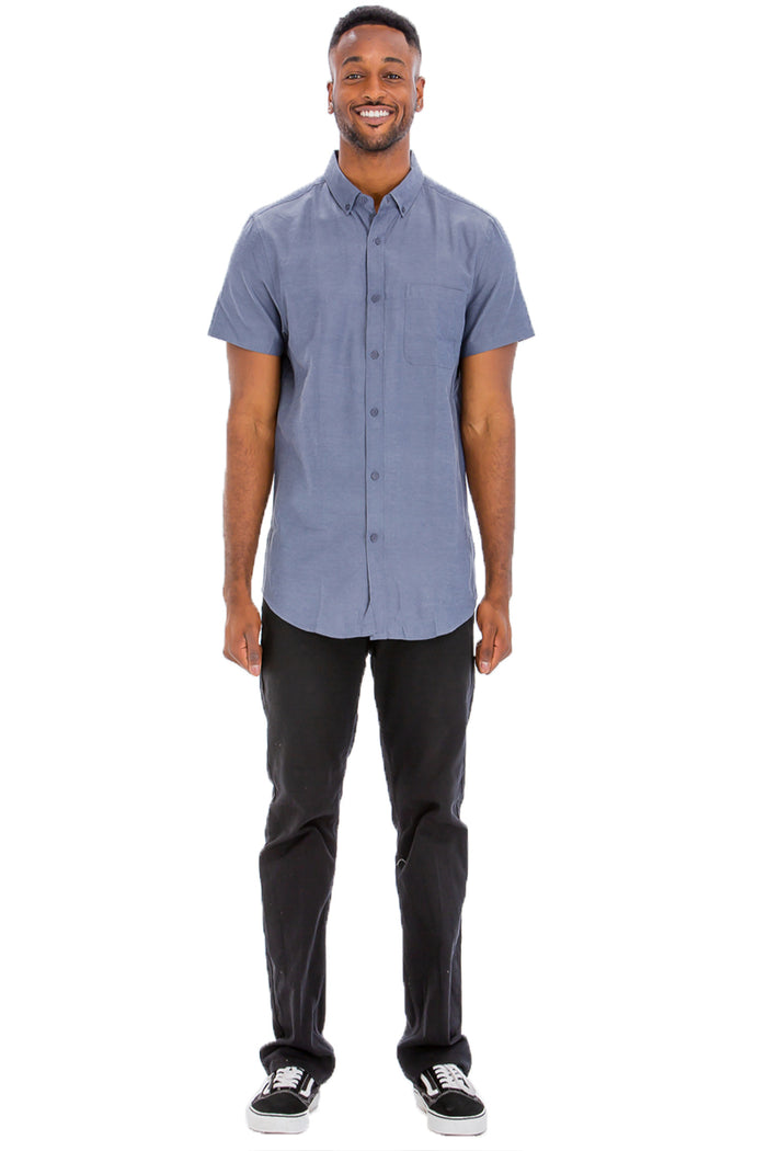 Signature Classic Single Pocket Button Down